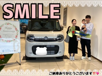 ワゴンRスマイルご納車式